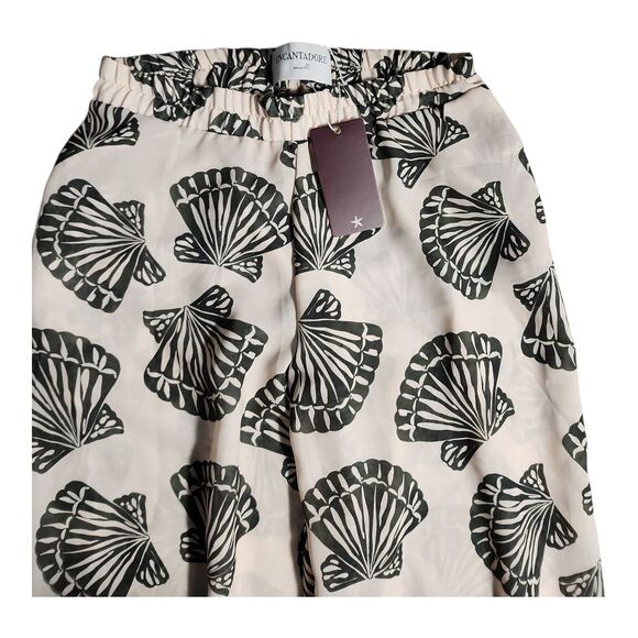 NWT Encantadore Isabella Shells Swimwear Pants Small Coastal Resort Anthropologi - Picture 9 of 9